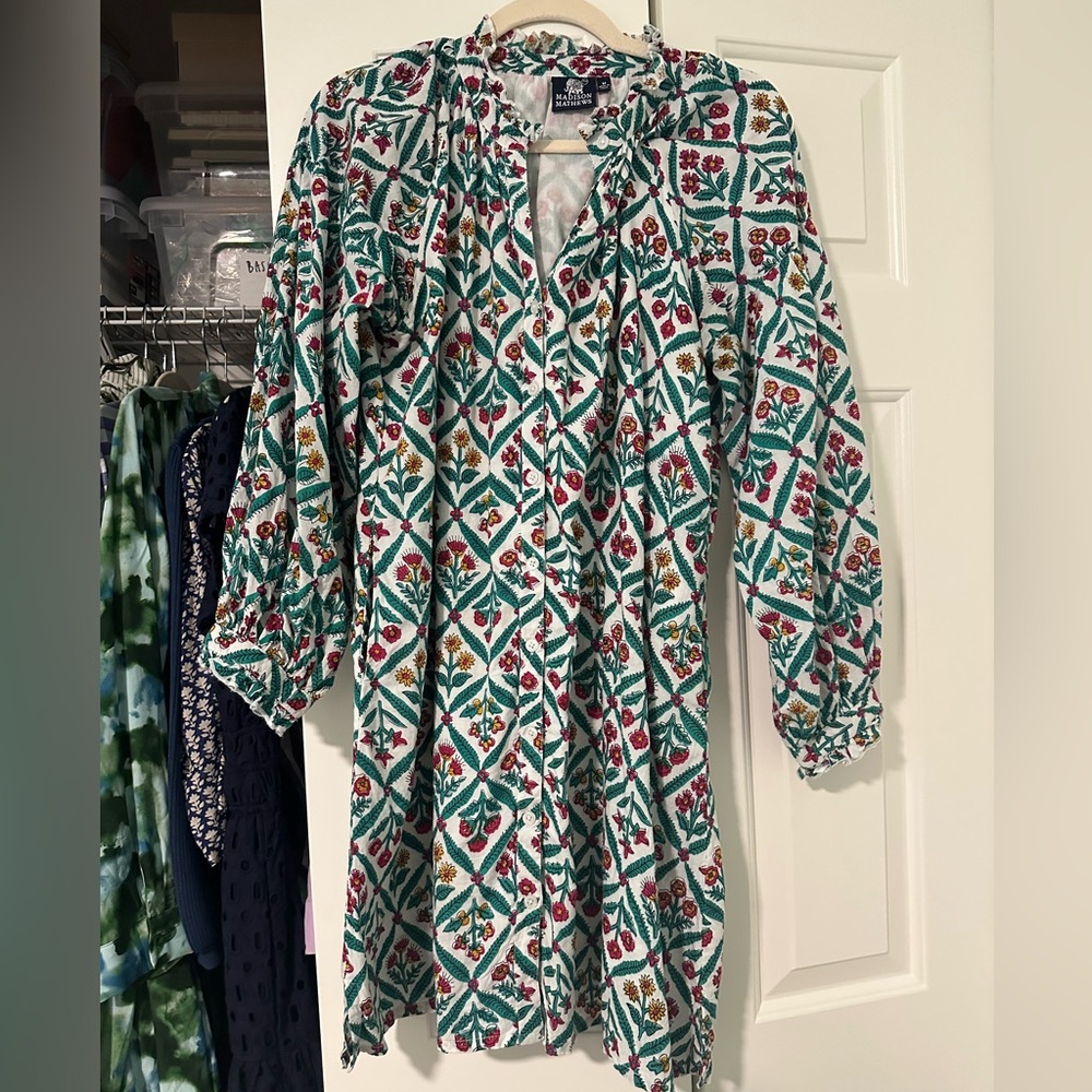 Madison Matthews Geneva Mini Dress